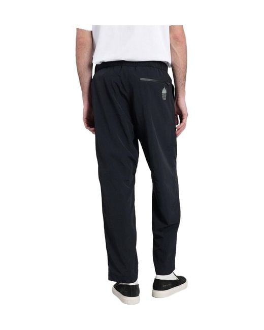Maison Kitsuné Black Maison Kitsuné Drawstring Relaxed Pants for men