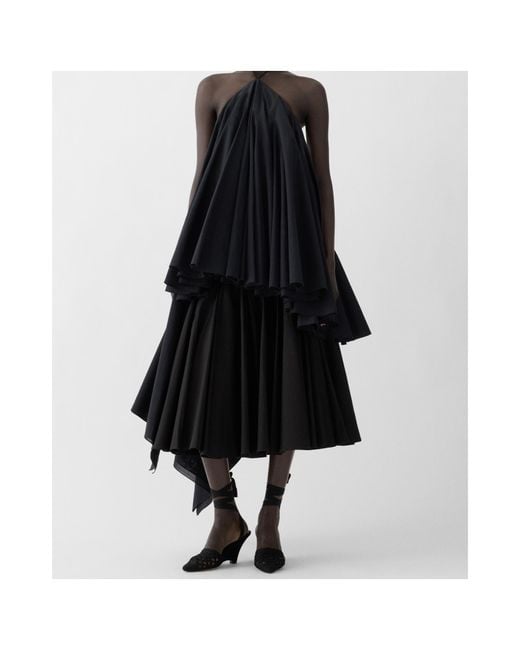 Jacquemus Black The Triangle Halterneck Mini Dress