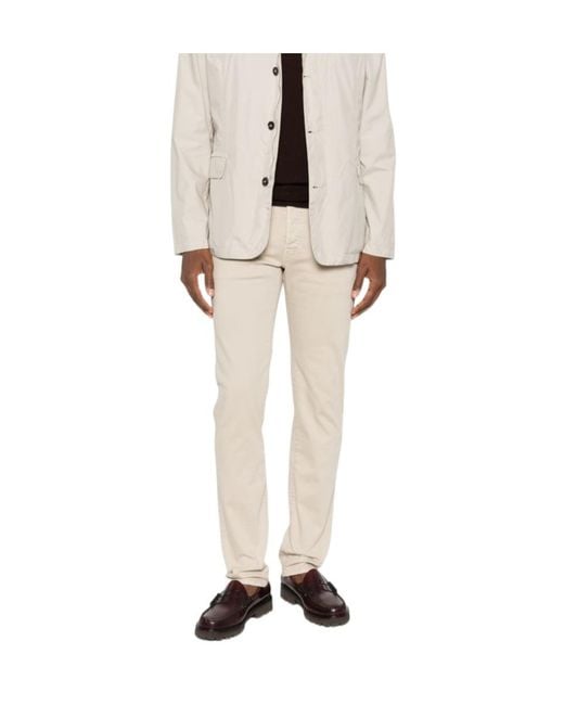 Jacob Cohen Natural Five-Pocket Jeans for men