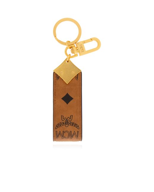 MCM Metallic Lobster Chain Key Chain for men