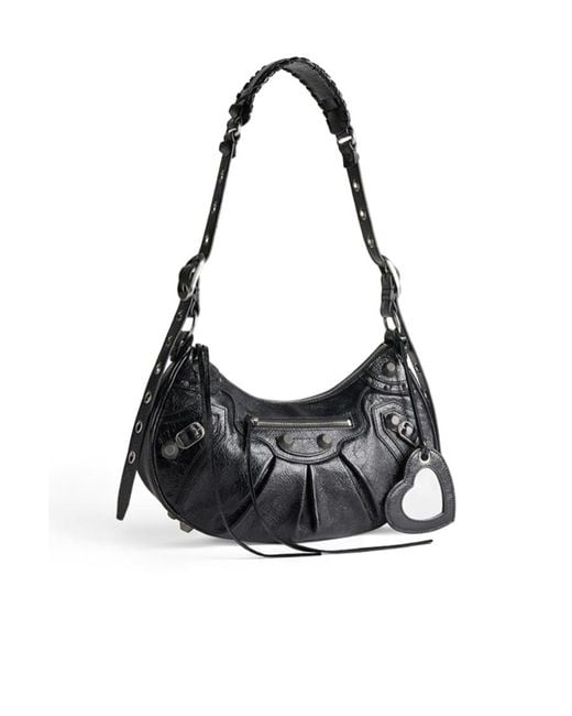 Balenciaga Black Le Cagole Small Shoulder Bag