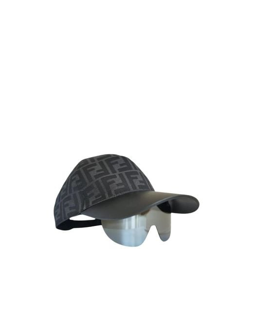 Fendi Multicolor Eyewear Cap Shield Frame Sunglasses