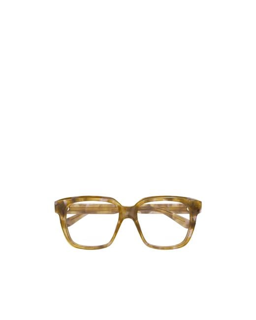 Chloé Metallic Chloé Eyewear Square Frame Glasses