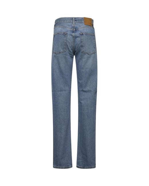 Haikure Blue Cleo Straight Leg Jeans