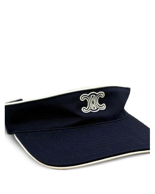 Céline Blue Logo Hat