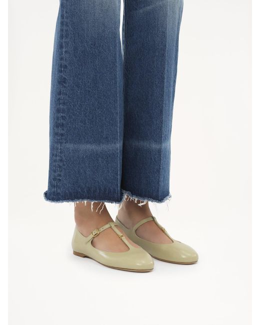 Chloé White Chloé Marcie Ballet Flats
