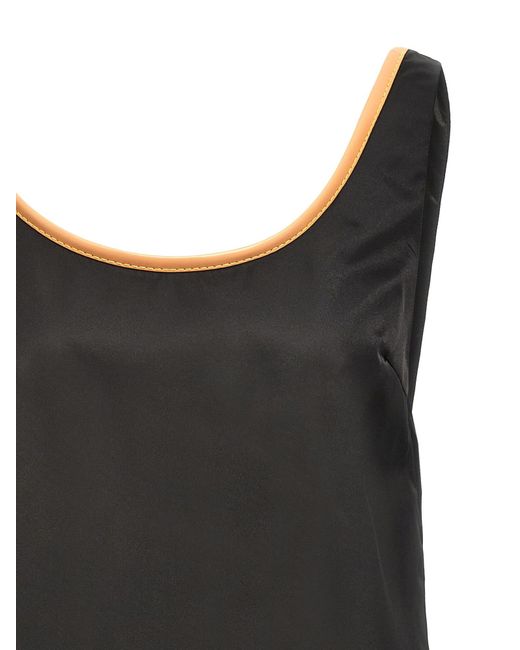 Prada Black Round-Neck Sleeveless Dress