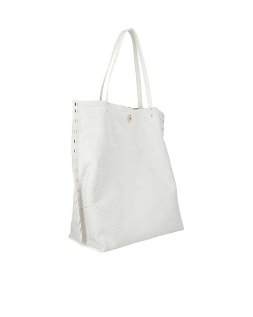 Zanellato White Logo Handbag