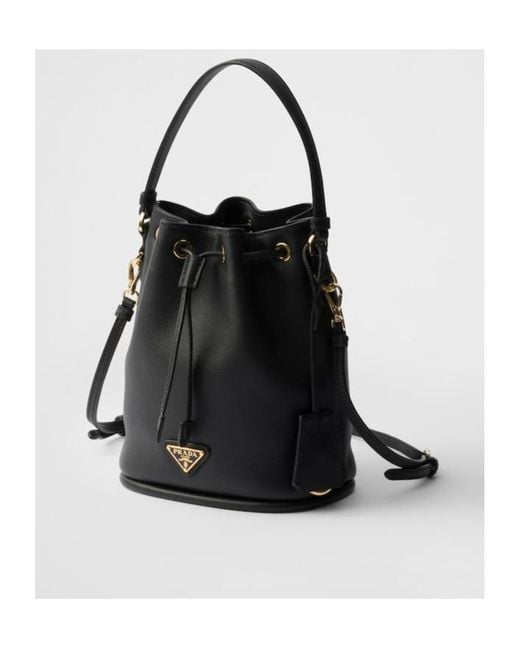 Prada Black Leather Mini Bag