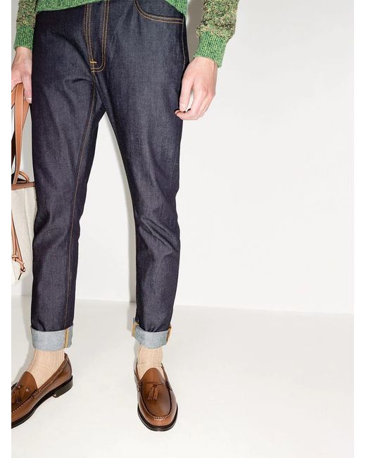 G.H.BASS Brown Weejuns Larkin Tassel Loafers for men