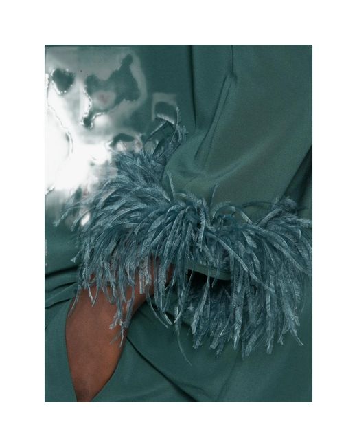 Gianluca Capannolo Green Boat-Neck Top