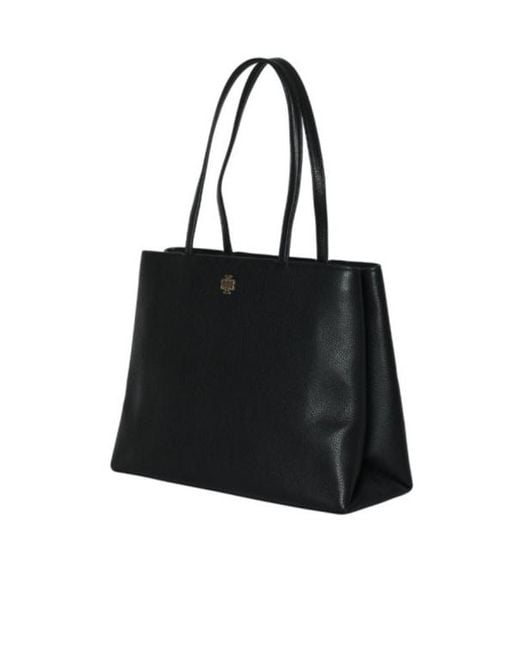 Tory Burch Black Double-Handled Handbag