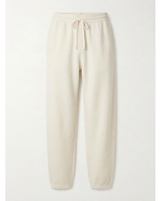 Gucci White Wool Cashmere Piquet Knit Leisure Pant for men