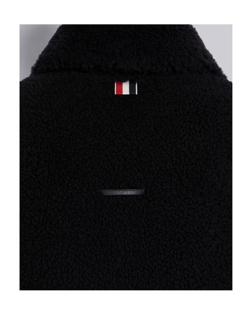 Thom Browne Black Shirt Casual Jacket
