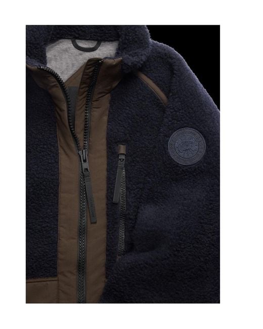 Canada Goose Blue Westport Zip-Fastening Sweatshirt for men