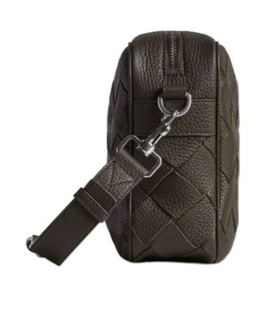 Bottega Veneta Brown Intrecciato Medium Shoulder Bag for men