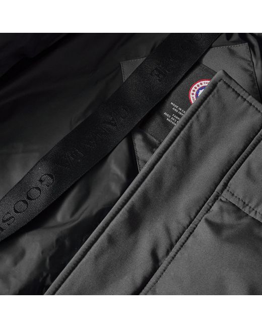 Canada Goose Gray Hooded Long-Sleeve Parka for men