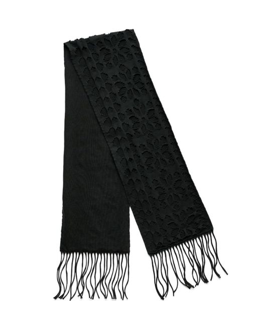 Our Legacy Black Tore Scarf for men