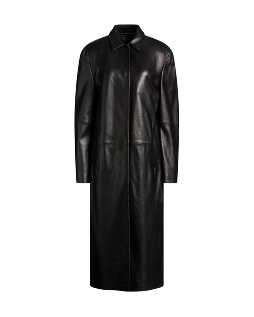 DIESEL Black Simple Long Coat