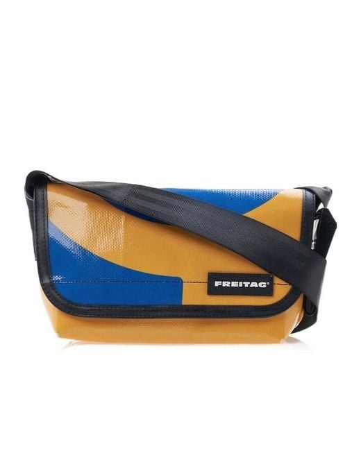 Freitag Blue Logo Shoulder Bag for men