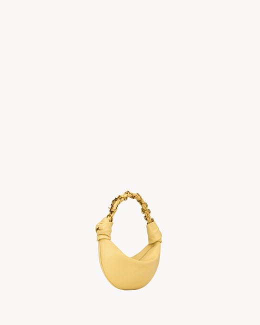 Saint Laurent Metallic Amalia Mini Shoulder Bag