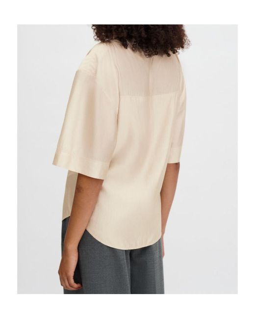 Filippa K Natural Sheer Tee