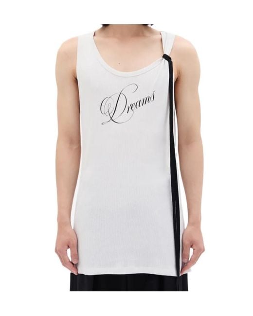 Ann Demeulemeester Gray Dreams Strap Tank Top for men