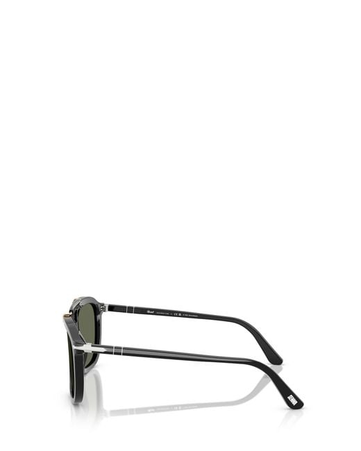 Persol Green Pilot Frame Sunglasses for men