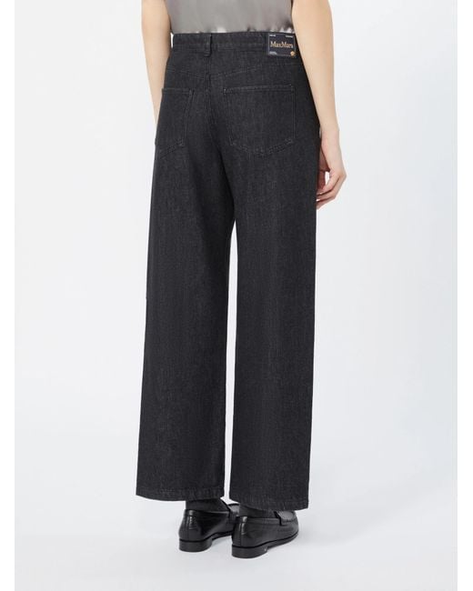 Max Mara Black Belt Loop Jeans
