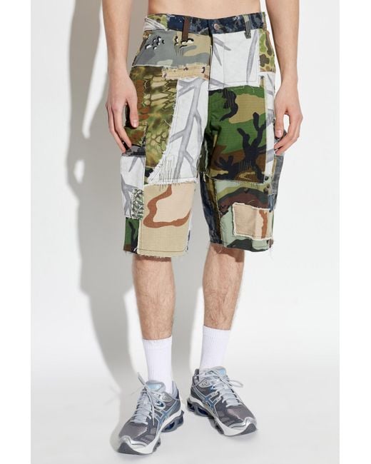 GALLERY DEPT. Green Shorts for men
