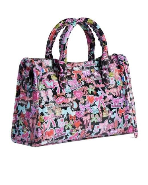 Balenciaga Purple Le City Bag Small
