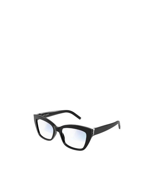 Saint Laurent White Logo Flat Mirror