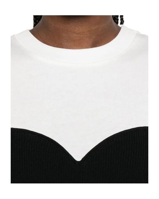 Patrizia Pepe Black Sweetheart Knitted Dress