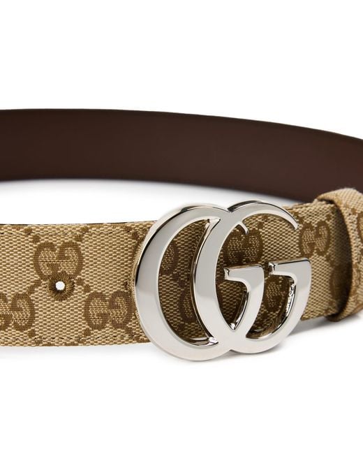 Gucci Multicolor Solid Color Simple Belt for men