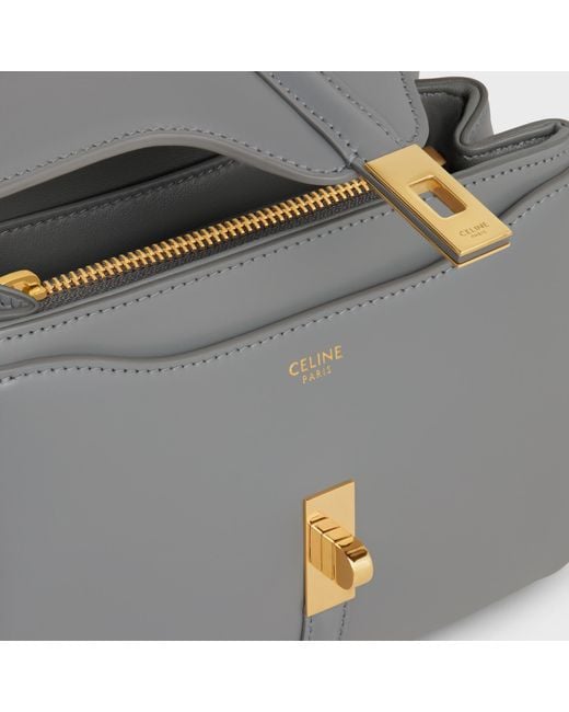 Céline Gray Mini 16 Flip Shoulder Bag