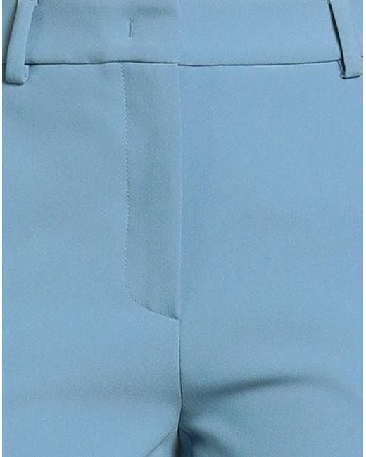 Weekend by Maxmara Blue Simple Straight-Leg Pants