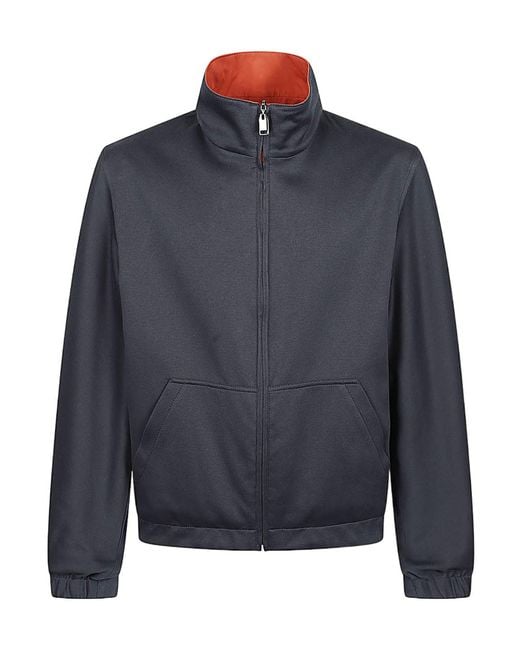 Brioni Red Reversible Jacket for men