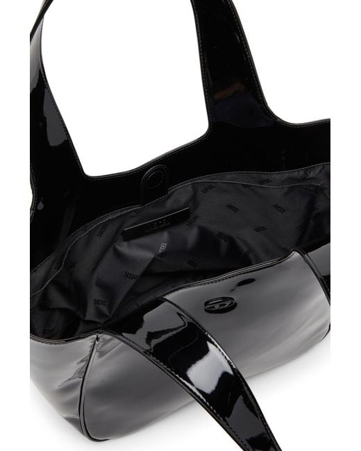 DIESEL Black Play-Silhouette Tote Bag