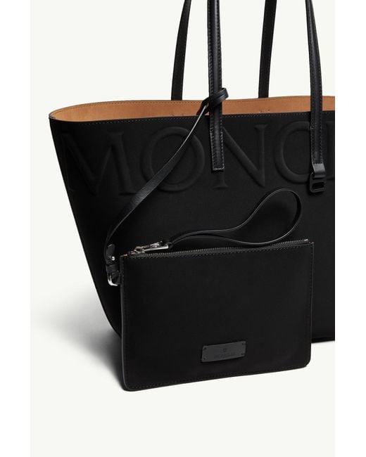 Moncler Black Very Mini Tote Bag