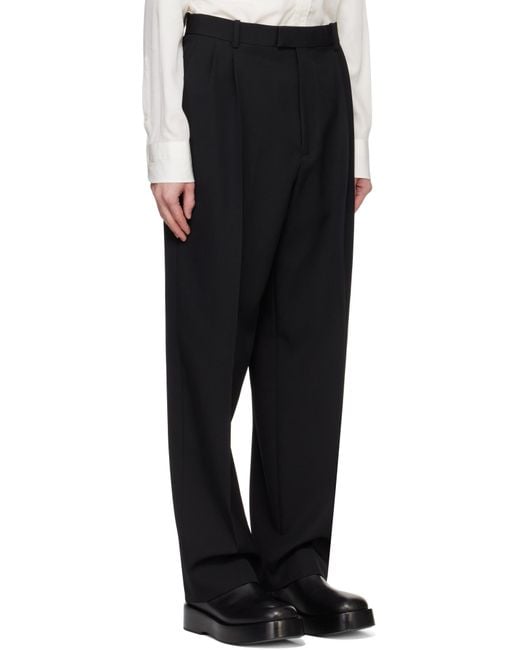 【関税＆送料込み】Bottega Veneta Straight-Leg Trousers BOTTEGA VENETA | Straight Leg Wool Pants | Men | Lane Crawford