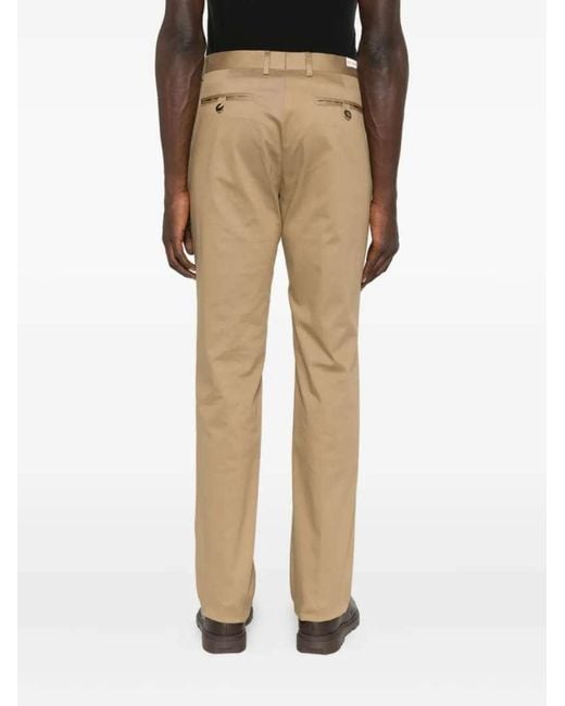 Etro Natural Frayed-Hem Trousers