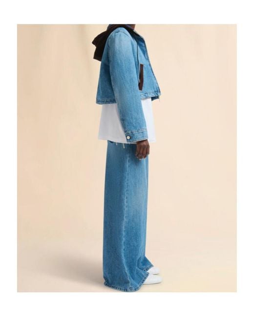 Marni Blue Wide Leg Jeans