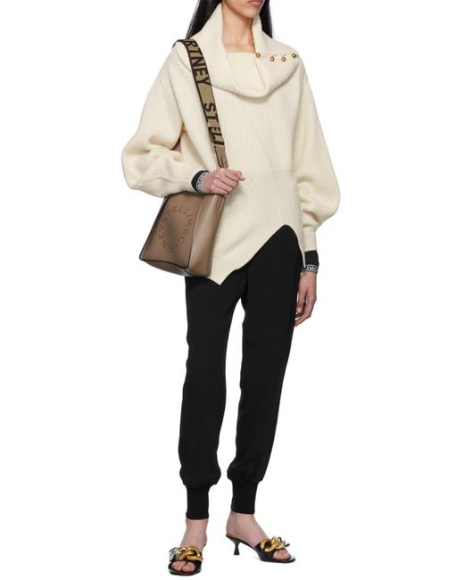 Stella McCartney Black Julia Tapered Pants