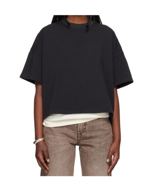 Fear Of God Black Crew-Neck T-Shirt