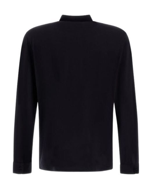 Herno Blue Resort Polo Shirt for men