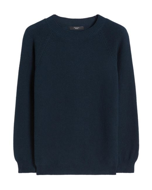 Weekend by Maxmara Blue Aere Crewneck Knitted Jumper