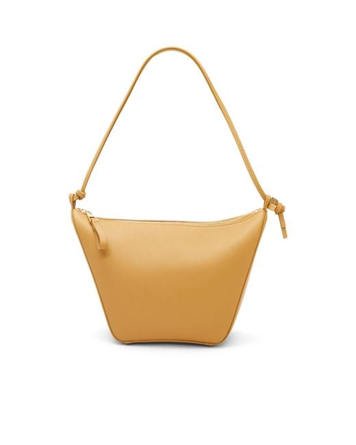 Loewe White Hammock Mini Hobo Bag