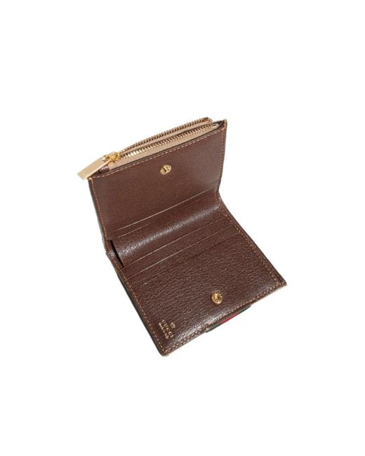 Gucci Multicolor Small Wallet With Web