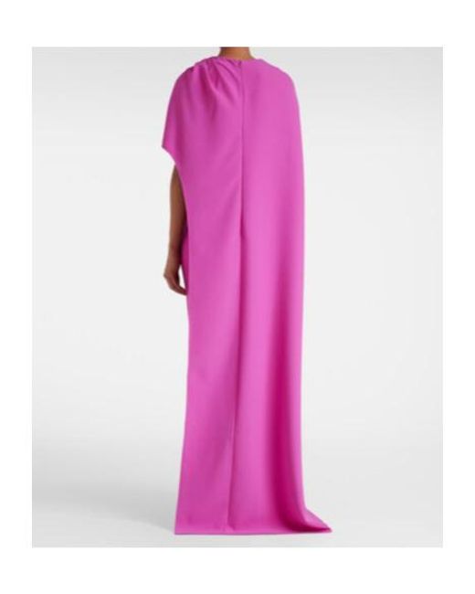 Safiyaa Pink Contessa Asymmetric Gown