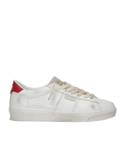 Golden Goose Deluxe Brand White Matchstar Low-Top Sneakers